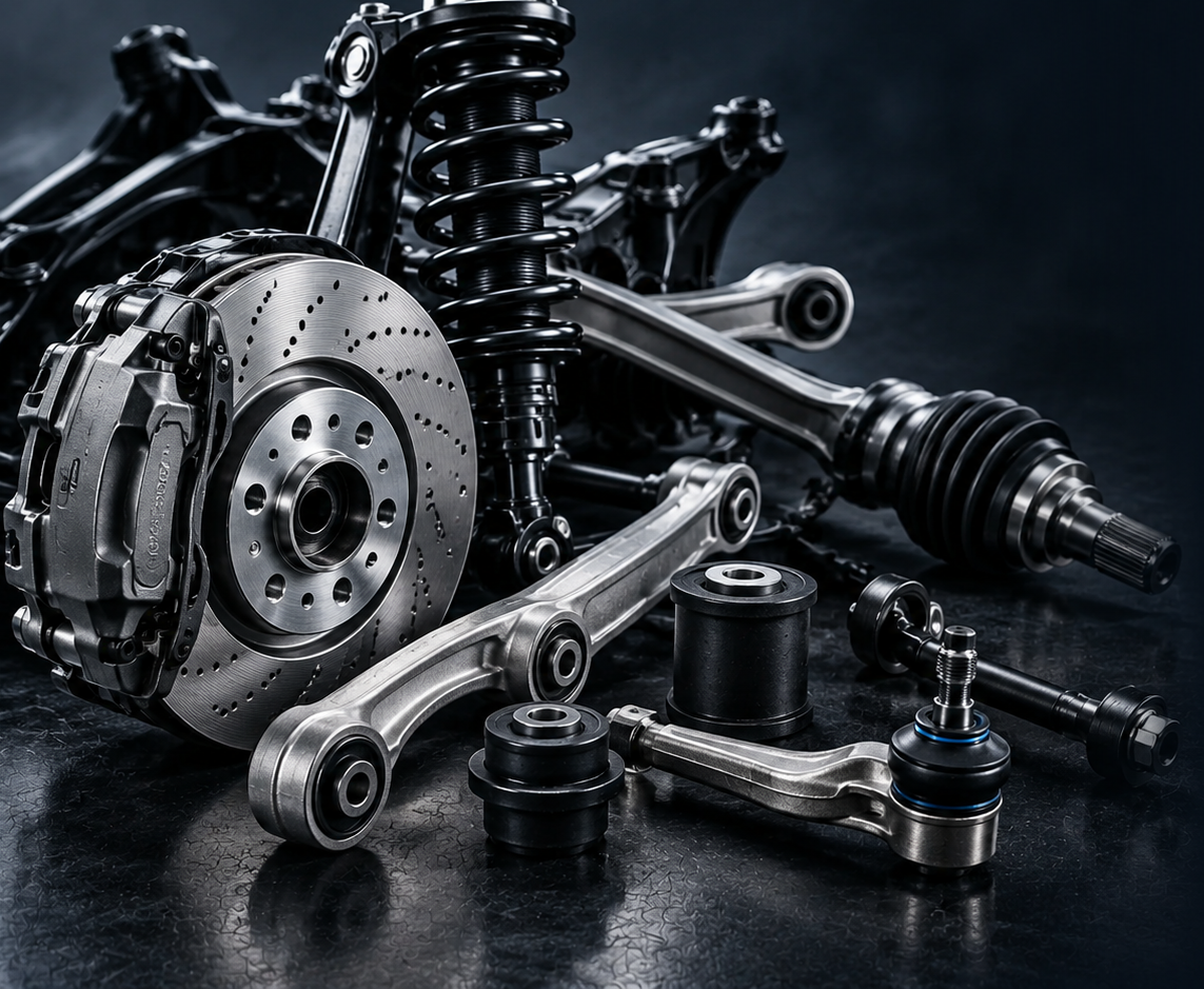 Suspension and chassis